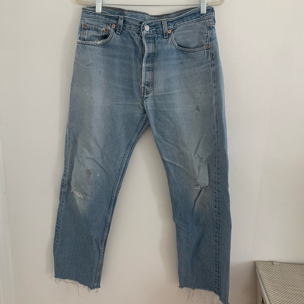 Oversized vintage 501 Levi’s